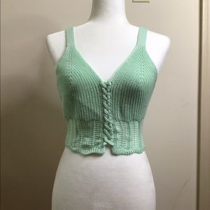 knit women’s crop top